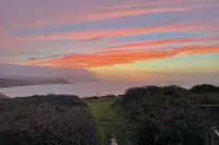 Idyllic seaside retreat. Stunning sea views in nature reserve.