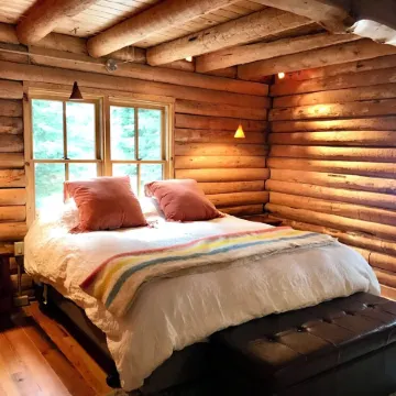 Cozy 3-Bdrm Log Cabin Retreat in Truckee, Sleeps-8, Hot Tub, 2 Acres of Serenity