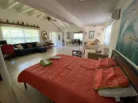 2Br near Coral Beach- Coconut Villa, hear the waves and relax!