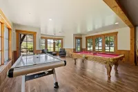 Rustic 8B Estate on 40 Acres – 9,900Sqft Estate on Private Ranch with 2 Hot Tubs