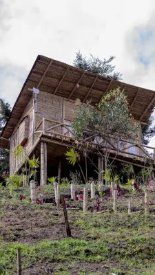 Cabin in Guadua located in El Peñol