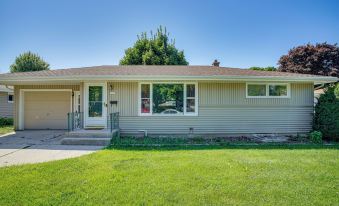 Large Backyard, Walk to Hospital: Sheboygan Abode!