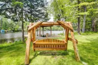 Waterfront Eagle River Home w/ Dock + Fire Pit! - 3-Star