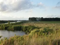 Farmhouse by Lauwers River with Rowing Boat - Apartments