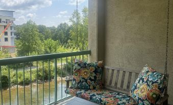 Little Pigeon River 309 1Bd Condo with River View Private Balcony by RedAwning