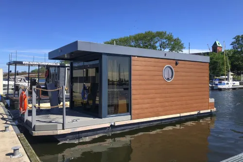 House on Water in Dziwnow Near Clean Beach