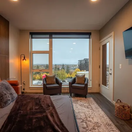Gated Parking   DT 2BR w City View   Gym Access