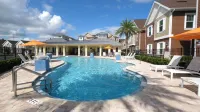 Beautiful Family Villa Patio Area with BBQ 5Min Disney - Villas