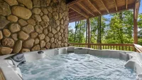 MTN Views Hot Tub Fire Pit Pool Table Games - Hot Tub