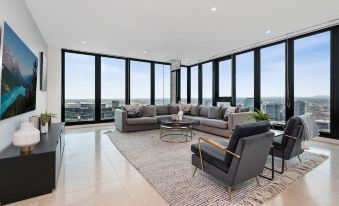 Melbourne City Apartments Panoramic Skyview Penthouse