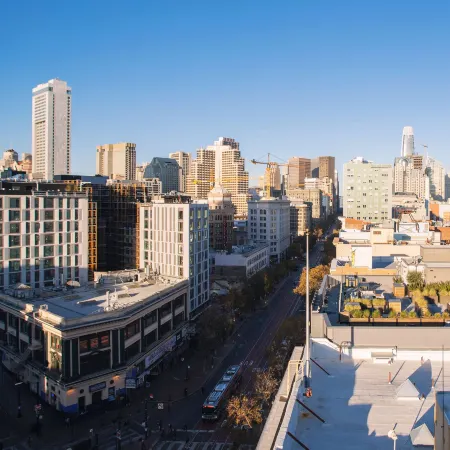 Yotel San Francisco Отели рядом с достопримечательностью «Авиакомпания»