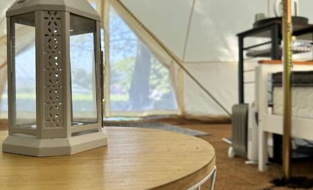 Spacious Bell Tent at Herigerbi Park, Lincolnshire