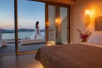 Blu Rooms Santorini - مسبح على السطح