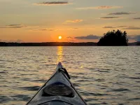 Weekly discounts avail. Get away from it all on the start of  The Belgrade Lakes