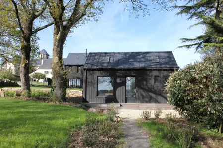 Tiny House en Bois Style "cottage" Vue mer !