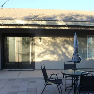 Peaceful home w/ large backyard patio