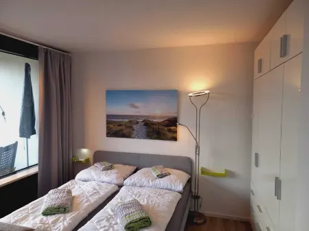 1 room-Whg., Beach location, panoramic view, WiFi, 33sqm, 8 sqm balcony