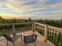 Lake Views Throughout, Ski Retreat on Lutsen Mountain Next to XC Trails and Wine