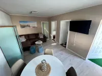 Bude an der Ostsee auf Womo-platz. Nur 300 Schritte vom Wasser Entfernt