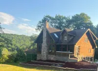 Rustic Log Cabin in the Poconos: Hot Tub, Fire Pit, Pool Table, Ping Pong Table!