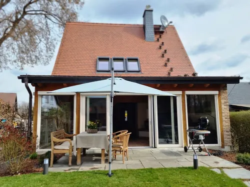 Fantastic vacation home in the Spreewald with log sauna directly on the river