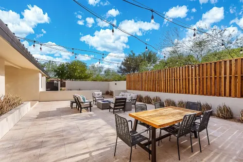 La Gruta: A Serene Desert Hideaway with Pool, Pickleball & Mountain Views