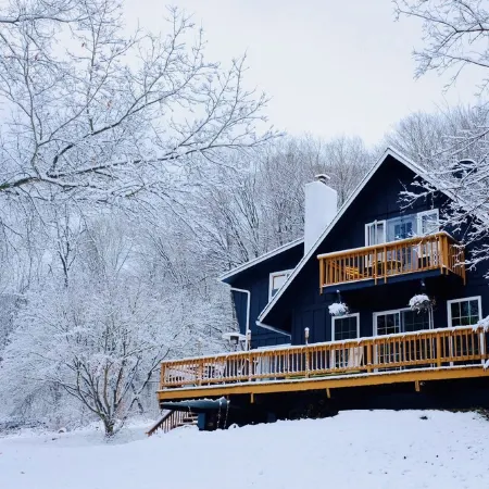 Cozy Hillside Chalet w/ Hot Tub and Firepit - Greek Peak/Cortland/Ithaca