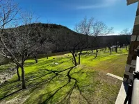 Guadalupe Riverfront Condo, the River is literally in the back yard!