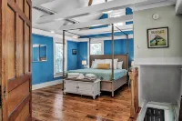 Luxury 3BR, 2 Full + 2 Half Baths / Walk to Elmwood / Garage / EV Charger / AC