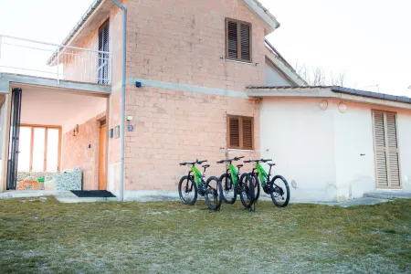 Villa in the countryside on the Sibillini mountain