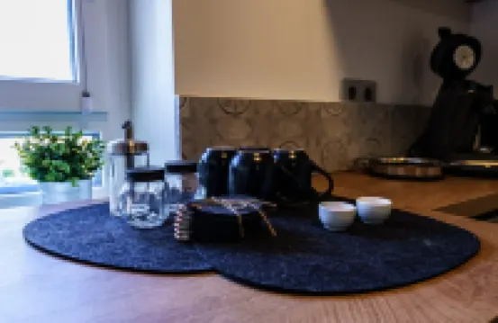 New building, upscale furnishings, Moselle view