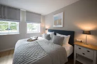 Luxurious Ukena vacation apartment in the count's Karl-Georgs-Forst; dogs welcome