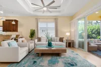 NEW! 4BR Home w/ Outdoor Oasis - Pool & Spa, BBQ. 1 Mile to Vanderbilt Beach