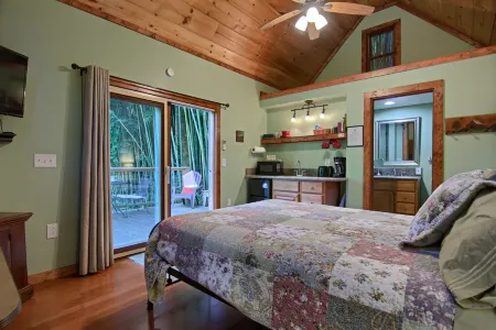 Beautiful Waterside Cabin (2), Great Location, View, 8 Min To Downtown, Biltmore