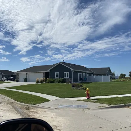 Spacious new home with a country feel.