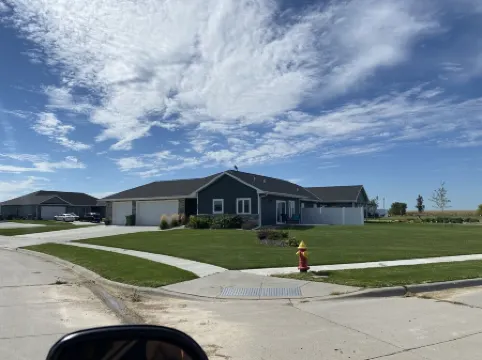 Spacious new home with a country feel.