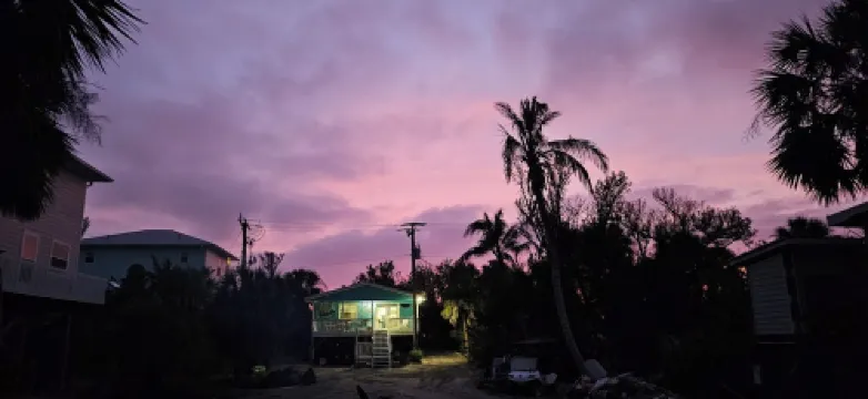 Little Gasparilla Island a 2-bedroom cottage wth WiFi and AC on a private island