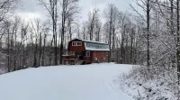Cozy Cabin Escape w/Hot Tub, King Bed & Fire Pit
