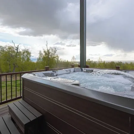 Private Retreat with Hot Tub & Views