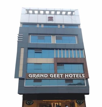 Hotel Exterior Grand Geet Hotel Photo