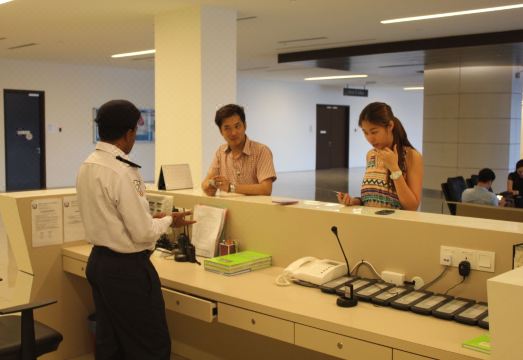 데 호우즈 전망 또는 객실 내부