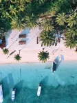 Derawan Fisheries Cottage - オーシャンビュー