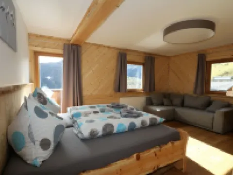 Alpine pasture in the Zillertal mountains