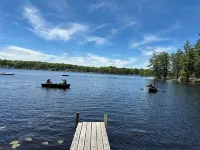 Charming Lakeside Cottage with Lakefront Deck
