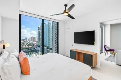 Chic 1-bedroom with WiFi and fitness room in fabulous Miami