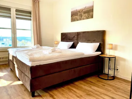 Vacation home Bayreuth in a quiet location, for families & groups. Pet friendly! Отели рядом с достопримечательностью «Университет Байреута»