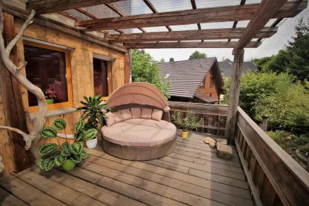 Charming apartment Romantika in the middle of the Zittau mountains / health resort Oybin