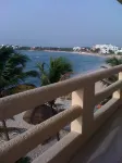 Direct Oceanfront, Corner Balcony Panoramic View of Beach, Half Moon Bay, Akumal