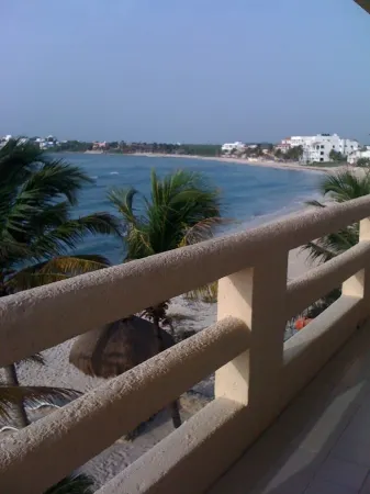 Direct Oceanfront, Corner Balcony Panoramic View of Beach, Half Moon Bay, Akumal