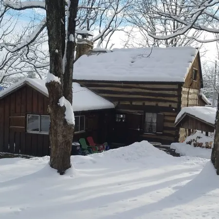 Historic pet friendly cabin with shooting range, and ATV trails on 80 acres.